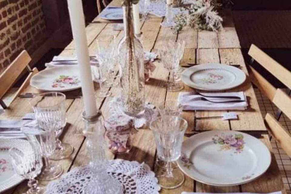 Table champêtre