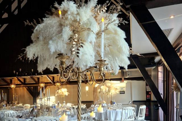 Chandelier de pampa