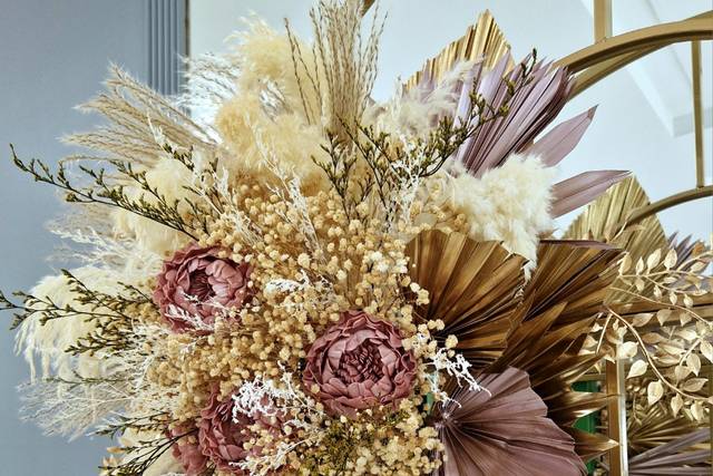 Composition florale arche
