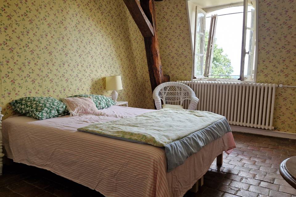Chambre fleuris