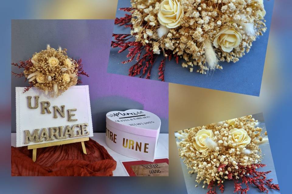 Custum urne mariage