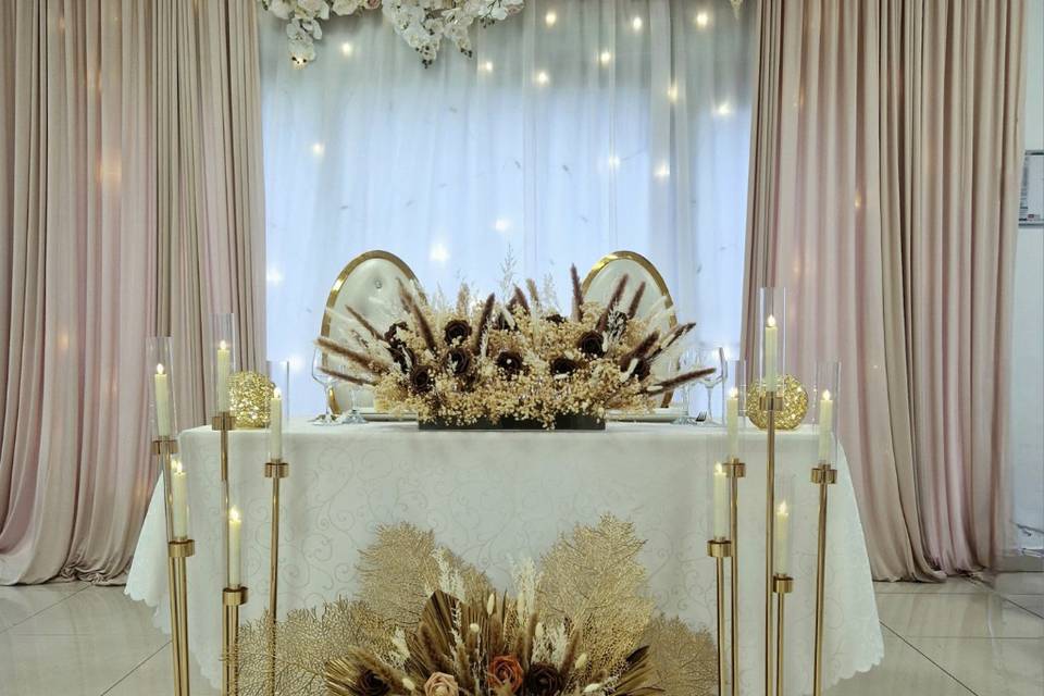 Table d'honneur