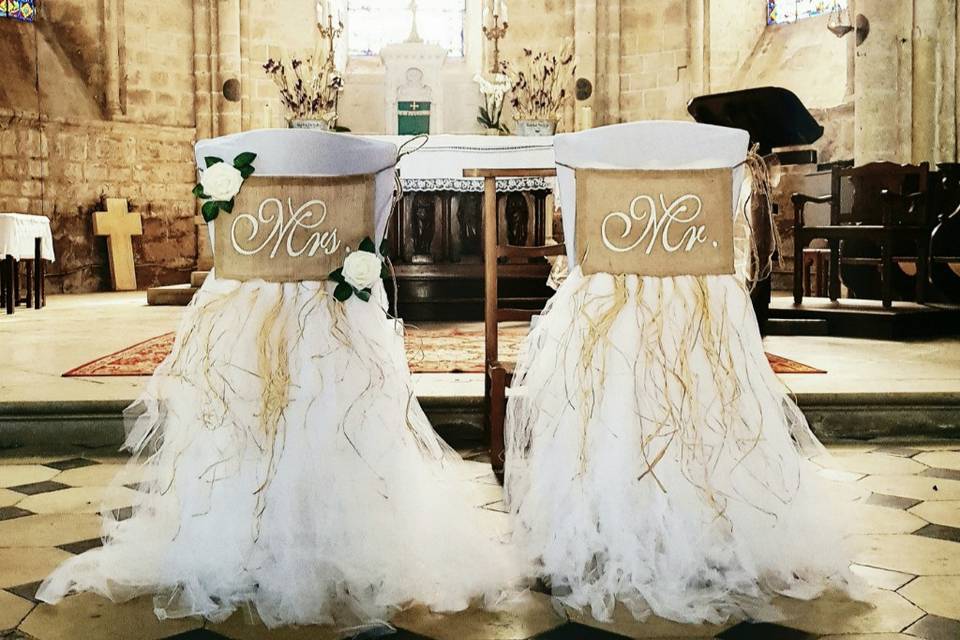 Chaise des mariés