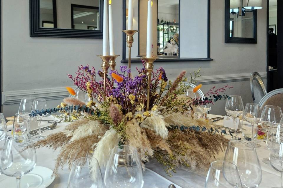 Centre de table chandelier