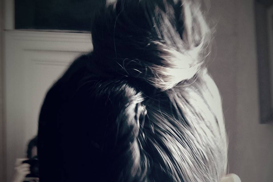 Chignon bun