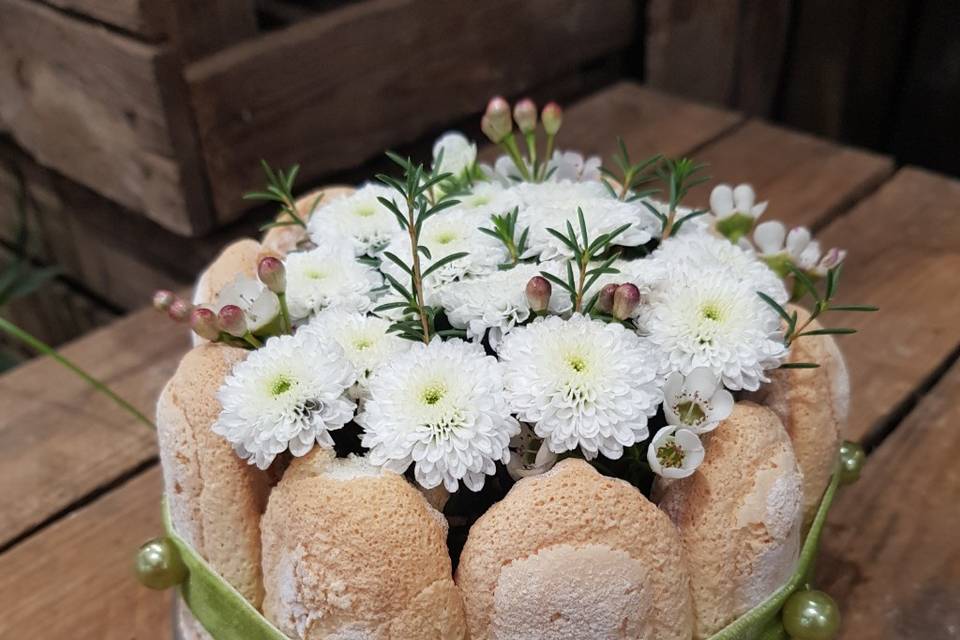 Gâteau de fleurs