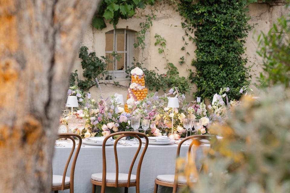 Mise en place table