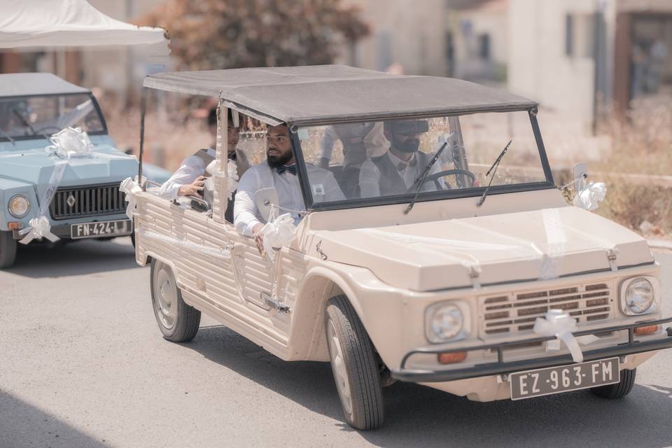Voiture des mariés