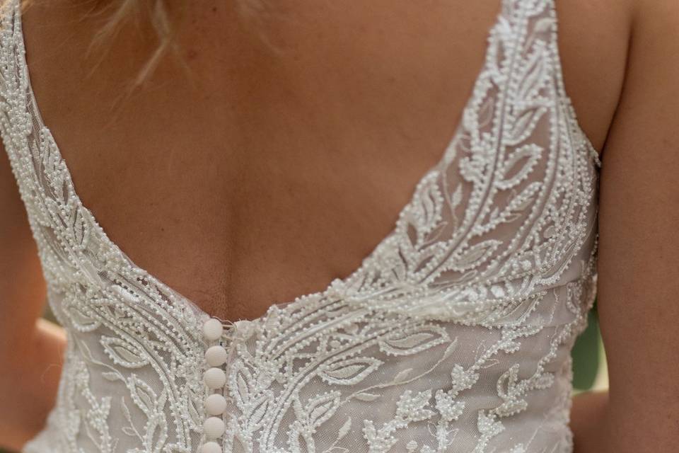 Details de la robe