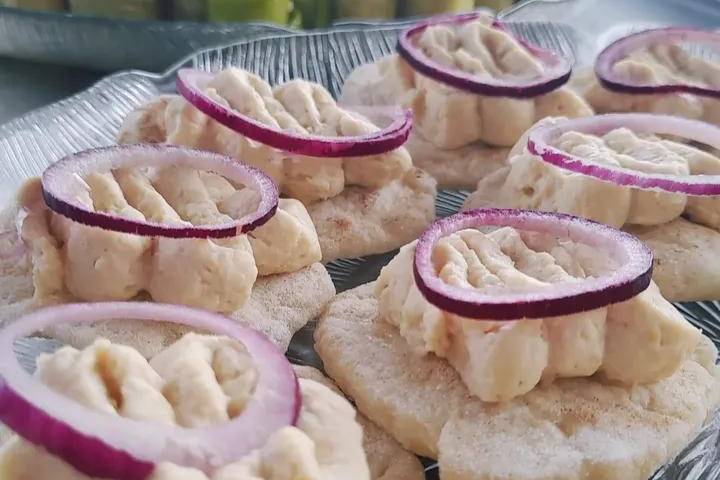 Pita houmous et involtinis