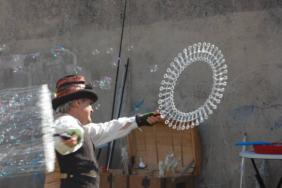 Raquette à bulles