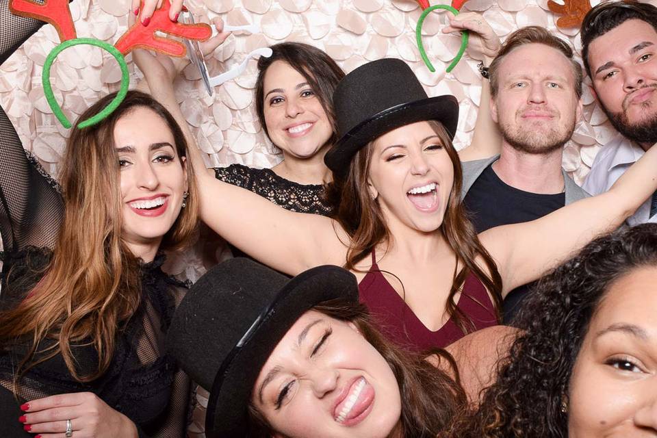 Wedding photo booth