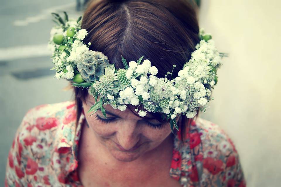 Couronne de fleurs