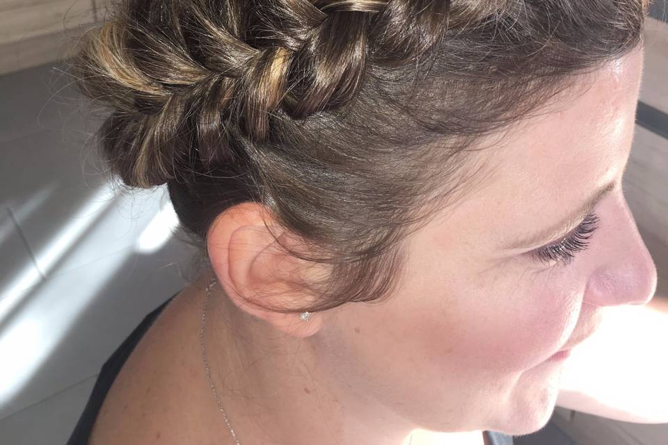 Tresse couronne