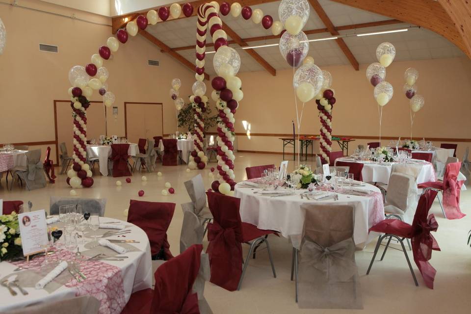 Décoration de mariage en ballons à Batzendorf (67500 Alsace)