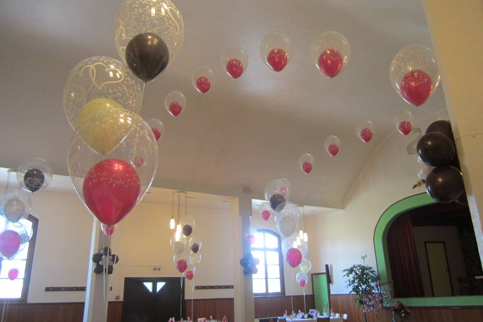 Décoration d'anniversaire 50 ans en ballons (Illkirch 67400), Alsace