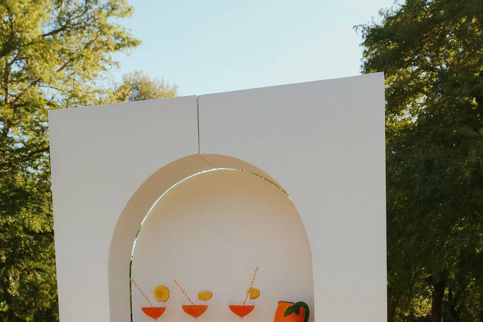 Arche à cocktails - cadeaux