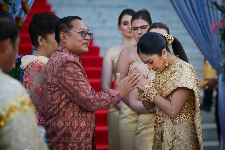 Mariage traditionnel Khmer