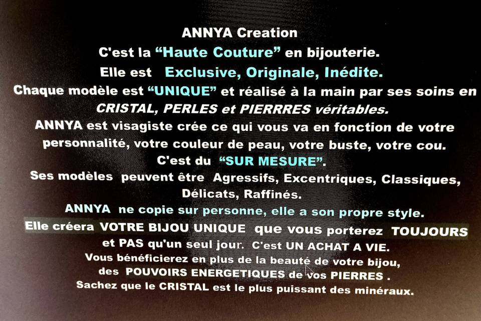 ANNYA Creation