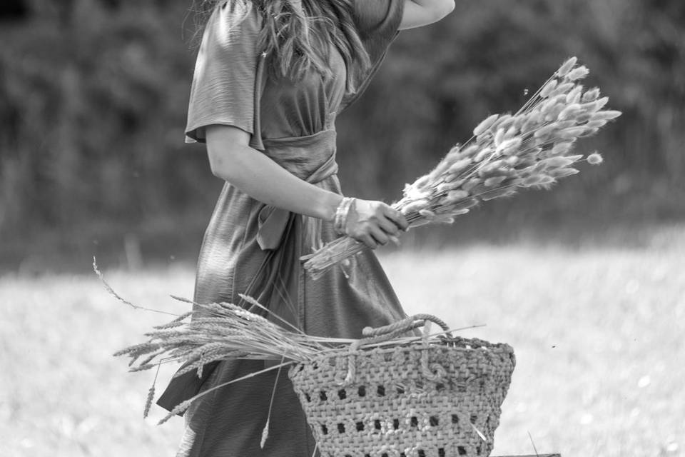 Belle demoiselle d'honneur