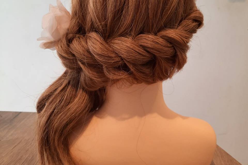 Chignon lâche