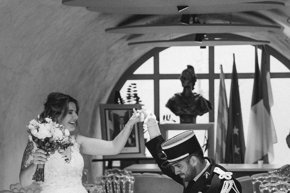 Mariage en lumière naturelle —