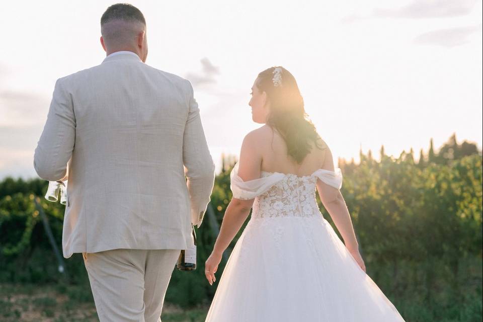 Mariage en lumière naturelle —