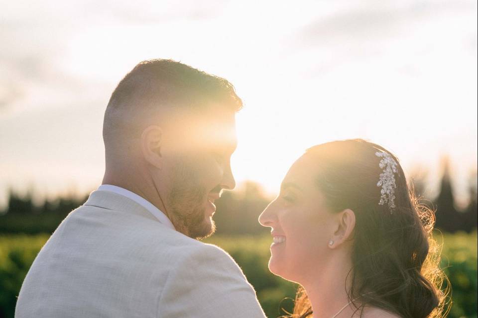 Mariage en lumière naturelle —