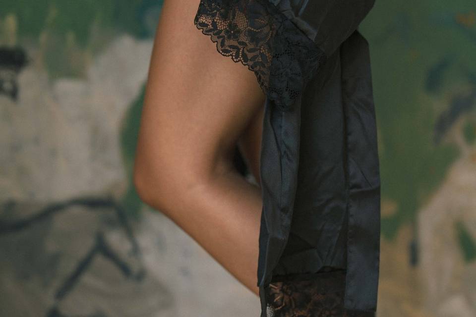 Boudoir élégant — Lumière natu