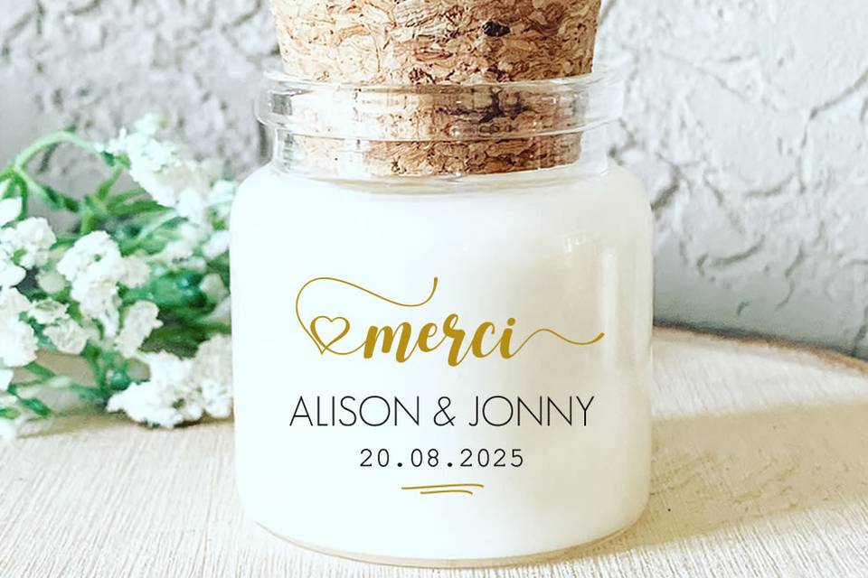 Cadeaux invités de mariage