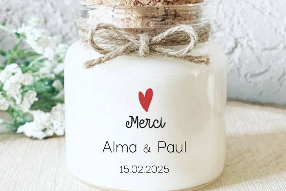Cadeaux invités de mariage