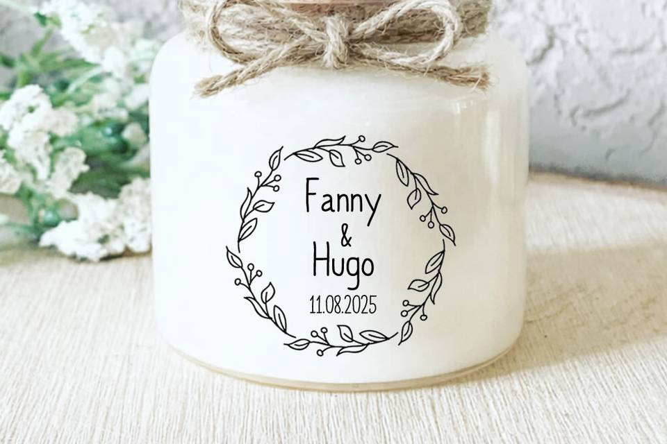 Bougies Cadeaux invités