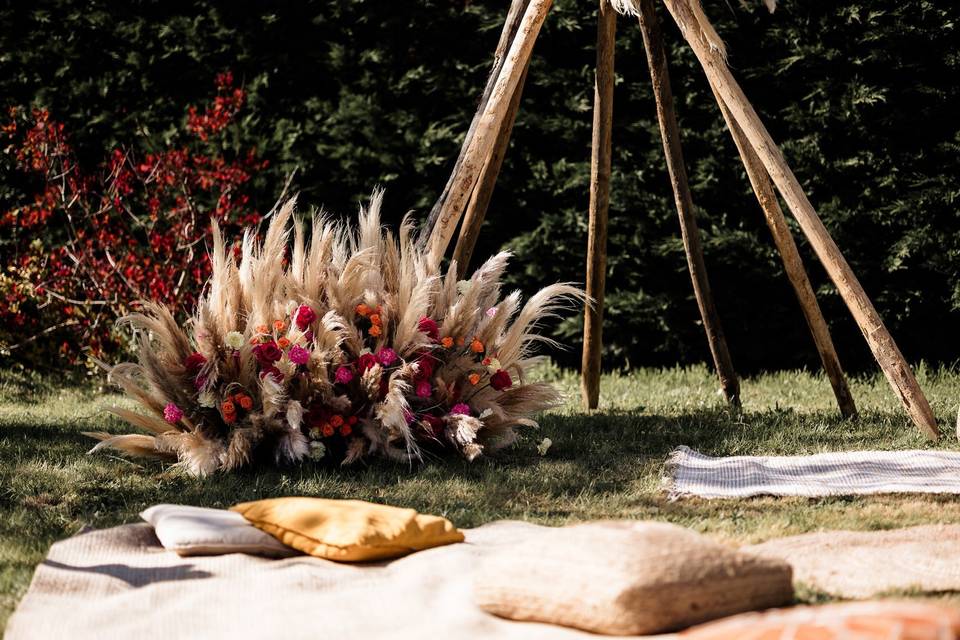 Décoration de cérémonie