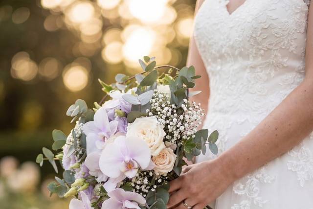Bouquet de mariée nature