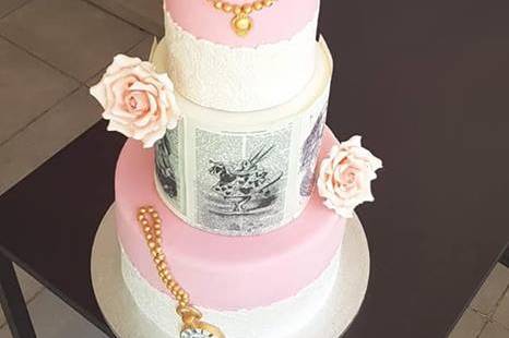 Wedding cake créatif/Modern