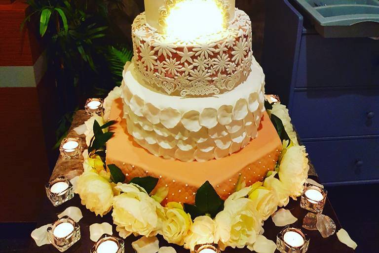 Wedding cake créatif/Moderne