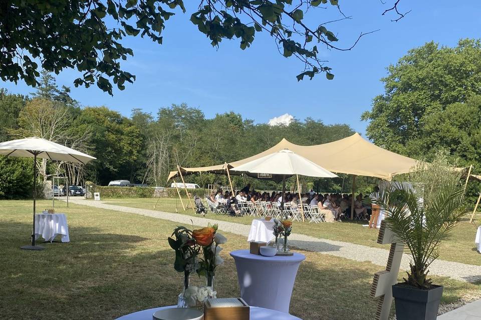 Cocktail dans le parc