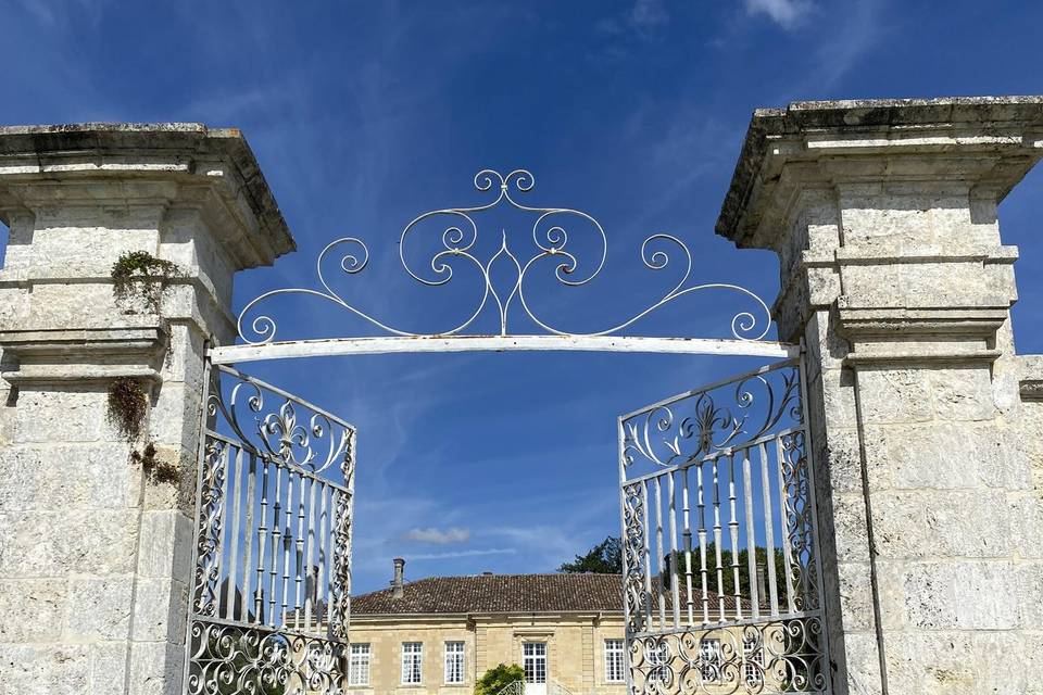 L’entrée du château