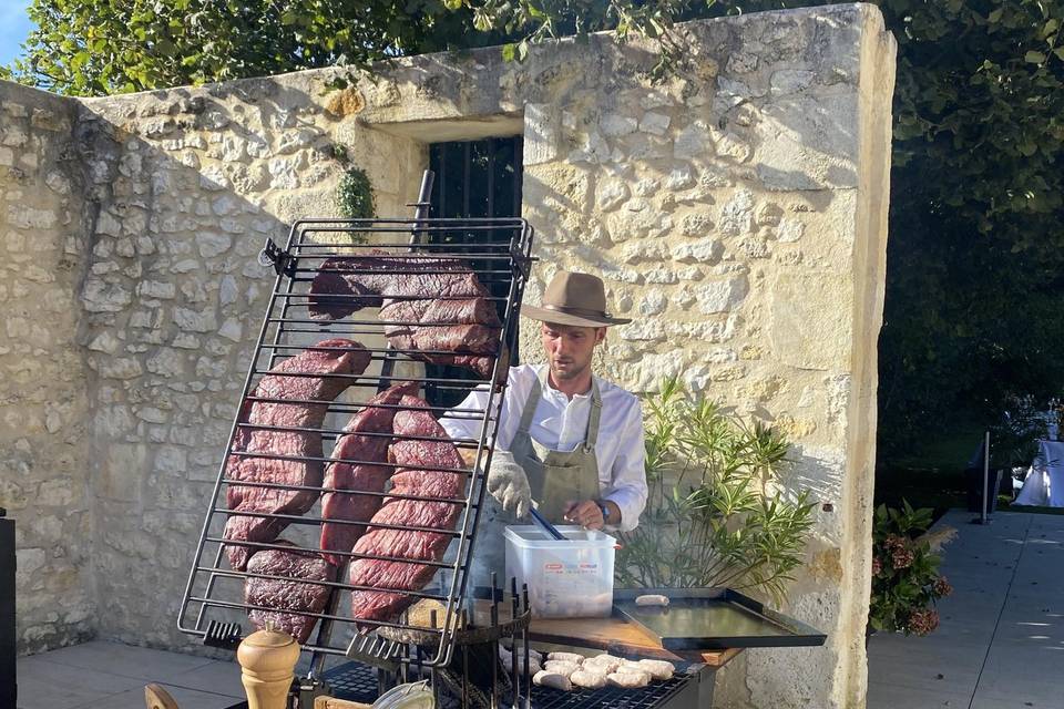 Atelier dans le patio