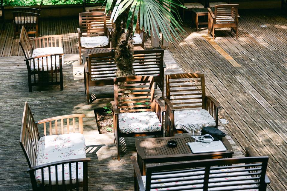 Terrasse vegetale