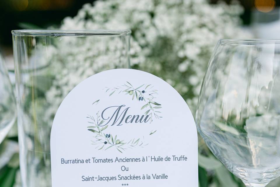 Decoration de table