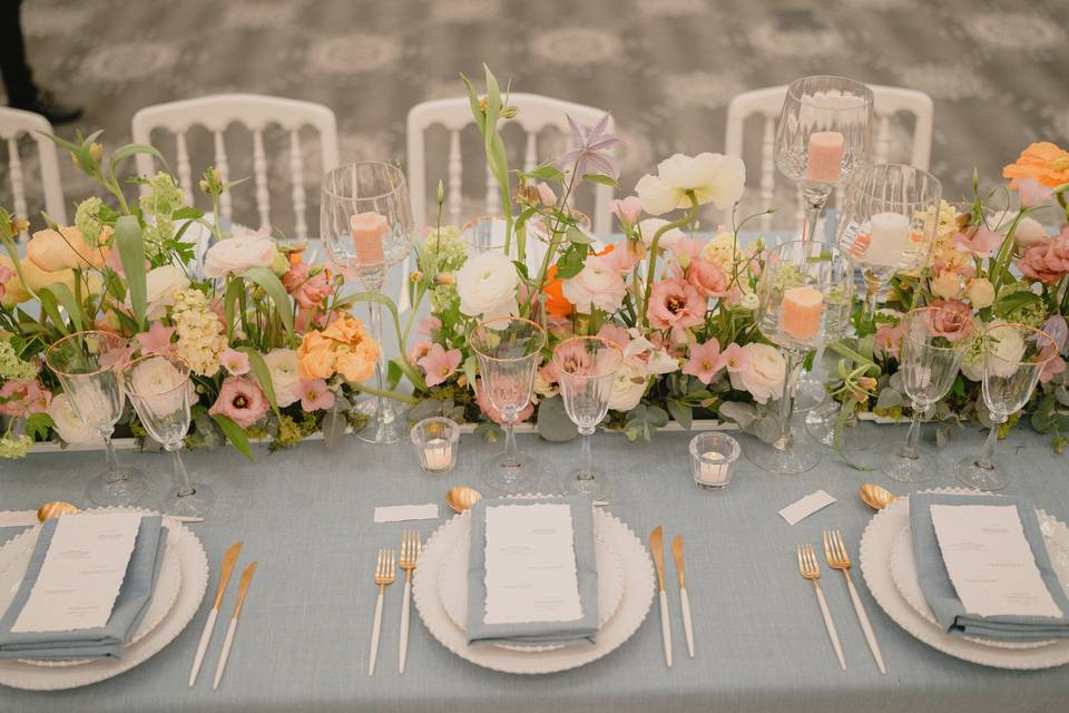 Table décorée