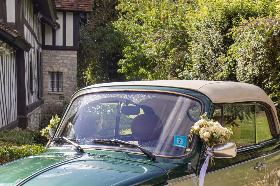 Voiture des mariés