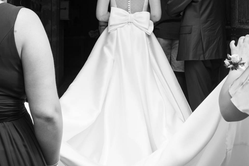 Entrée église mariage