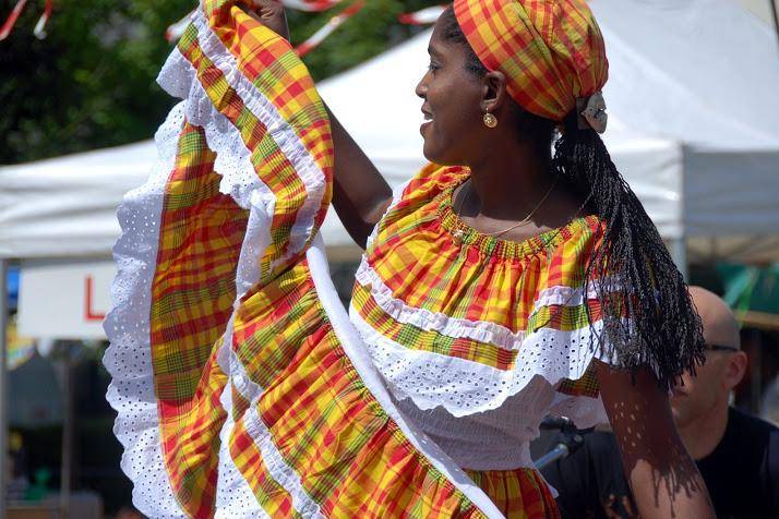 Akwarel Danses Antillaises