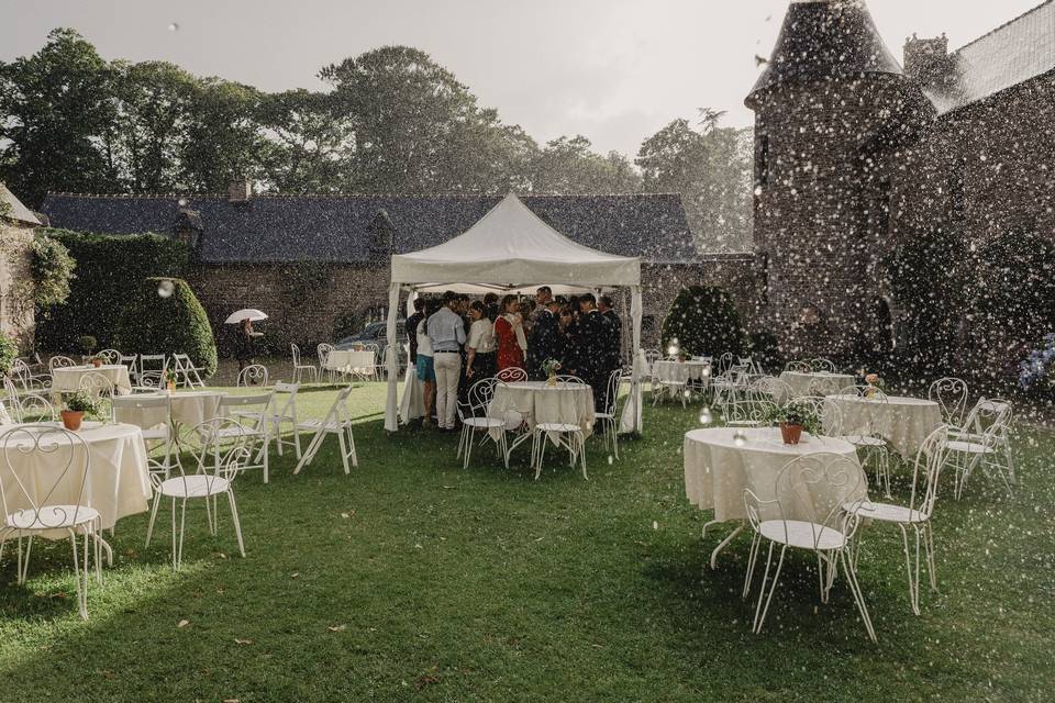 Cocktail sous la pluie