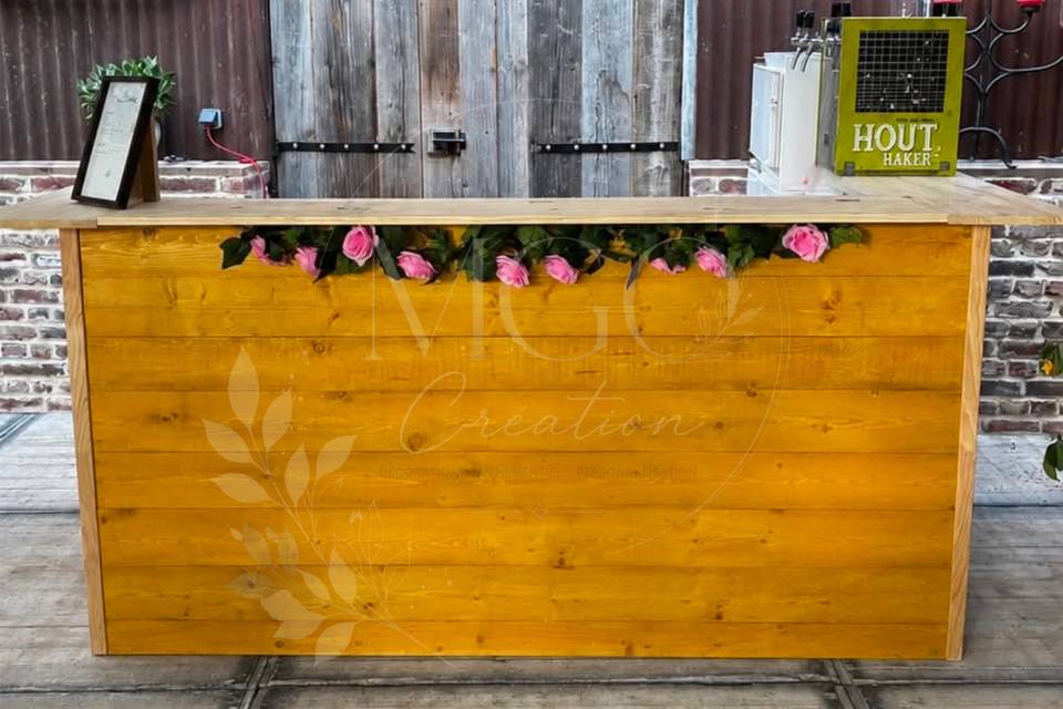 Location - Bar en bois