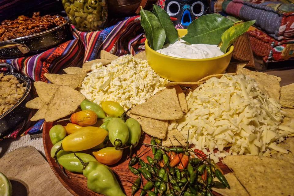 Buffet mexicain