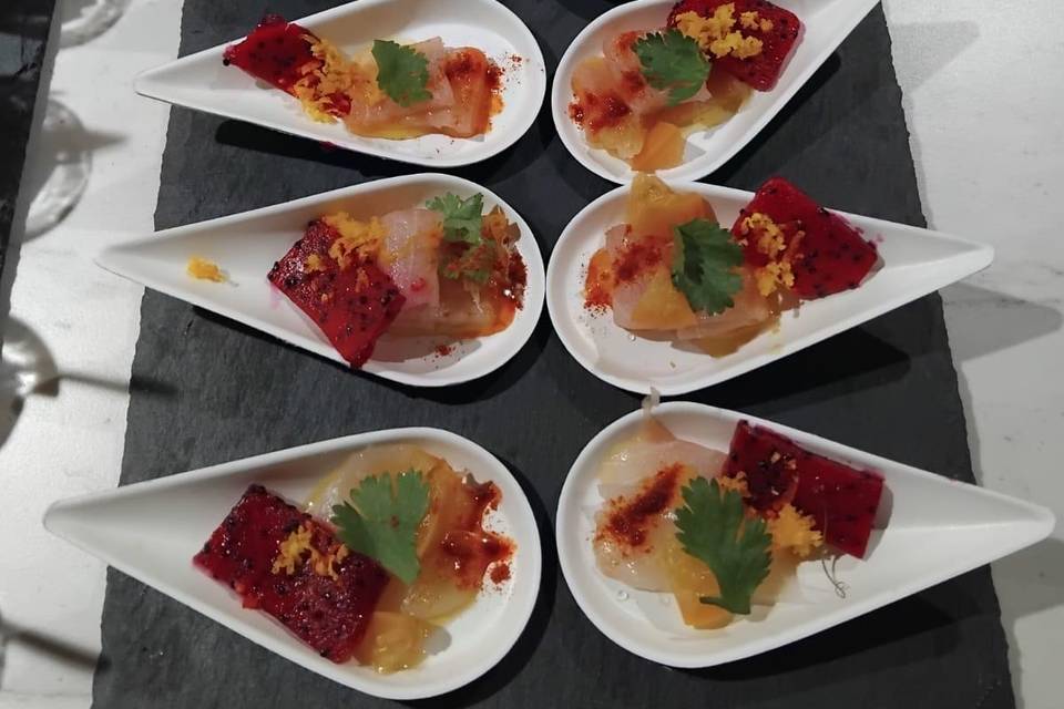 Carpaccio de daurade