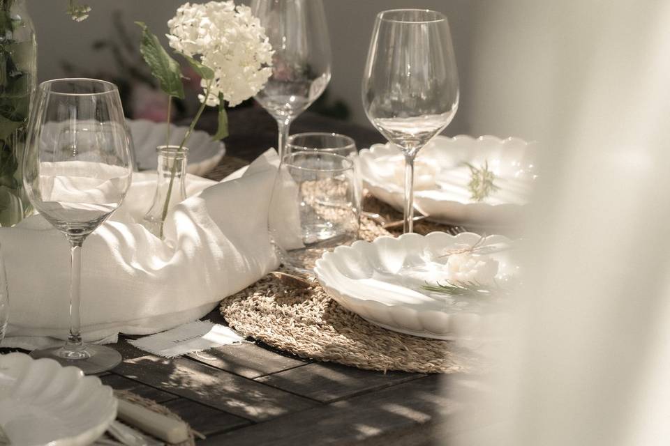 Décoration d'un mariage